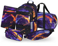 BAAGL SET 5 Skate Vibe: backpack, pencil case, sports bag, kidney bag, GRS laptop sleeve - School Set