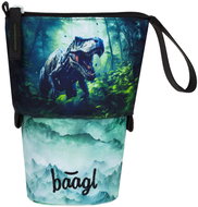 BAAGL Školní penál Pastelkovník Dino GRS - Pouzdro do školy