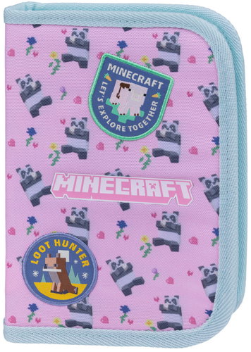 BAAGL Einfach-Schulfedertasche Minecraft Panda - Federmäppchen - Hauptbild