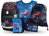 BAAGL SET 5 Airy Plus Lifeguards: backpack, pencil case, bag, apron, wallet - School Set