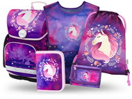 BAAGL SET 5 Ergo Kůň: aktovka, penál, sáček, zástěra, peněženka - School Set