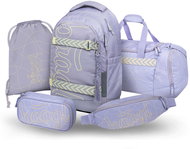 BAAGL SET 5 Skate Max Mix: Rucksack, Federmäppchen, Tasche, Sporttasche, Bauchtasche GRS - Schulset