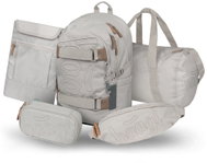 BAAGL SET 5 Skate Mist: backpack, pencil case, bag, kidney bag, laptop sleeve - School Set