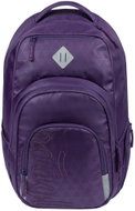 BAAGL Školní batoh Coolmate Plum - School Backpack