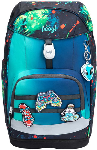 BAAGL Školní batoh Airy Plus Chill GRS - School Backpack - Main image