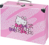 BAAGL Skládací školní kufřík Hello Kitty Sweet Leopard s kováním - Small Briefcase