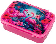 BAAGL Box na svačinu s přihrádkami Flamingo - Lunch Box