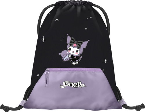 BAAGL Sáček s kapsou Kuromi Fortune Dream GRS - Drawstring Bag - Main image