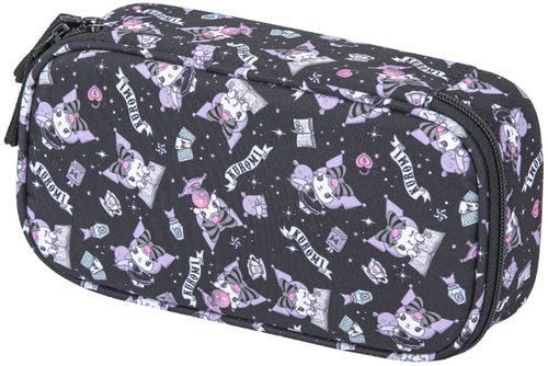 BAAGL Školní penál etue Kuromi Black GRS - Pencil Case - Main image