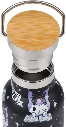 BAAGL Termoláhev s bambusovým víčkem Kuromi Fortune Dream, 500 ml - Thermal Mug - Main image