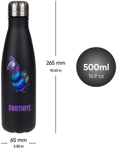 BAAGL Termoláhev s kovovým víčkem Fortnite Llama, 500 ml - Thermal Mug - Main image