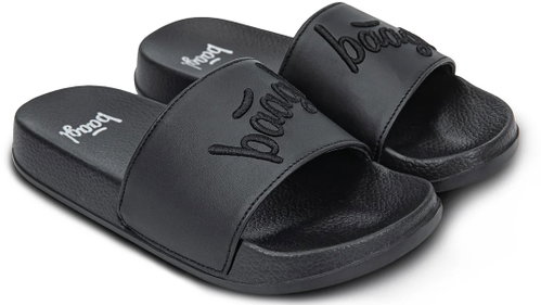 BAAGL Pantofle Logo Black vel. 35 - Dětské bačkory - Main image