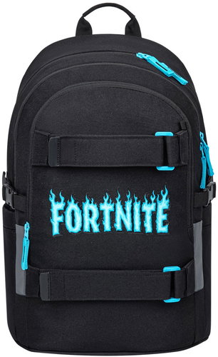 Baagl Školní batoh Skate Fortnite Blue GRS - School Backpack - Main image