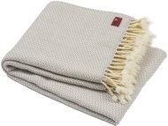 Balkan wool blanket Marina merino, light grey - Blanket