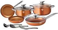 Blaumann Sada nádobí Le Chef Line Rosegold 11ks BL-3342 - Cookware Set