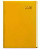 Baloušek Print Daily diary Adam - Vivella - B6 - ochre - 2025, 12 × 16,5 cm - Planner