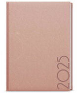 Baloušek Print Diary David - Tora - A5 - powder - 2025, 14,3 × 20,5 cm - Planner