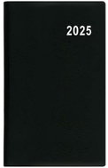 Baloušek Print Monthly diary Marika - PVC - black - 2025, 9 × 15 cm - Planner