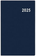 Baloušek Print Monthly diary Marika - PVC - blue - 2025, 9 × 15 cm - Planner