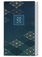 Baloušek Print Weekly diary Alois - laminated - geometry - 2025, 9 × 15 cm - Planner