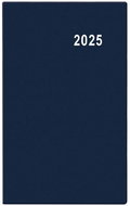 Baloušek Print Weekly diary Gustav - PVC - blue - 2025, 7,5 × 11,5 cm - Planner