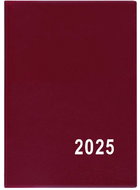 Baloušek Print Weekly diary Hynek - PVC - burgundy - 2025, 5,7 × 8 cm - Planner
