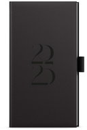 Baloušek Print Weekly diary Jakub - Deny - pocket - black - 2025, 7,5 × 15 cm - Planner