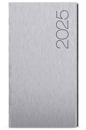 Baloušek Print Weekly diary Jakub - ForMen - pocket - Silver - 2025, 7,5 × 15 cm - Planner