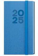 Baloušek Print Weekly diary Jakub - Vigo - pocket - blue - 2025, 7,5 × 15 cm - Planner