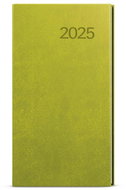 Baloušek Print Weekly diary Jakub - Vivella - pocket - green - 2025, 7,5 × 15 cm - Planner