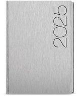 Baloušek Print Weekly diary Oskar - ForMen - A5 - Silver - 2025, 14,3 × 20,5 cm - Planner