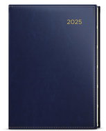 Baloušek Print Weekly diary Oskar - Premier - A5 - blue - 2025, 14,3 × 20,5 cm - Planner