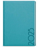 Baloušek Print Weekly diary Oskar - Tora - A5 - turquoise - 2025, 14,3 × 20,5 cm - Planner
