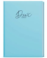 Baloušek Print Weekly diary Prokop - Lamino Pastel - A5 - blue - 2025, 12 × 16,5 cm - Planner