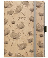 Baloušek Print Weekly diary Prokop - Vivella extra - B6 - beige - Fluff - 2025, 12 × 16,5 cm - Planner
