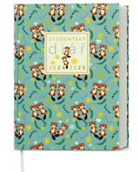 Baloušek Print Weekly diary Student - V8 - laminated - pocket - Beaver - 2025, 10 x 13,5 cm - Planner