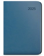 Baloušek Print Weekly diary Zoro - Vivella - A5 - petrol - 2025, 14,3 × 20,5 cm - Planner