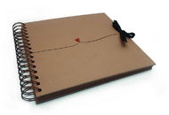 Fotoalbum Baloušek Tisk Album/Scrapbook, 210 × 210 cm, kraft, srdce - Fotoalbum
