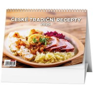 Baloušek Print Czech traditional recipes 2025, 21 × 15 cm - Desk Calendar