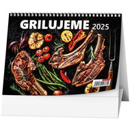Baloušek Print Grilled 2025, 21 × 15 cm - Desk Calendar