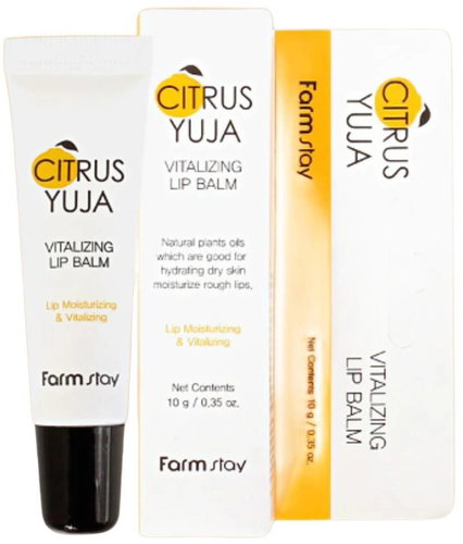 FARM STAY Citrus Yuja Vitalizing Lip Balm 10 g - Ajakbalzsam - Fő fotó