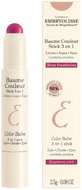 EMBRYOLISSE Baume Couleur Stick 3 en 1 Rose Framboise 2,5 g - Lip Balm