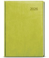 BALOUŠEK Print Adam Vivella daily 2026, green, B6, 12 × 16,5 cm - Planner