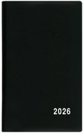 BALOUŠEK Print Alois PVC weekly 2026, black, 9 × 15 cm - Planner