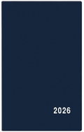 BALOUŠEK Print Alois PVC weekly 2026, blue, 9 × 15 cm - Planner