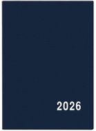 BALOUŠEK Print Agnes PVC monthly 2026, blue, 7 × 10 cm - Planner