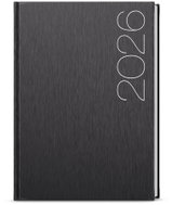 BALOUŠEK Print David ForMen daily 2026, black, A5, 14,3 × 20,5 cm - Planner