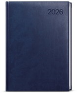 BALOUŠEK Print Goliath Vivella daily 2026, blue, A4, 20 × 28 cm - Planner
