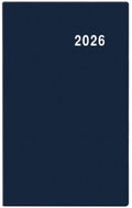 BALOUŠEK Print Gustav PVC weekly 2026, blue, 7,5 × 11,5 cm - Planner