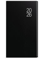 BALOUŠEK Print Jakub Balacron weekly 2026, black, pocket, 7,5 × 15 cm - Planner
